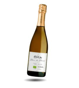 Opie Blanc de blancs, vin effervescent désalcoolisé, biologique.