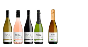 Ensemble de la gamme Opia, vin sans alcool biologique, non fermentée et désalcoolisé